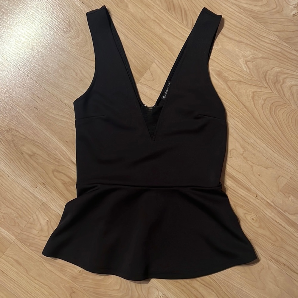 Express peplum shirt